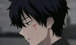 忧郁漫画男,内心世界的独白